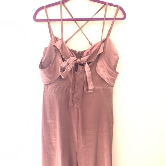 Rose Champagne Pink Jumpsuit - Picture 5 of 7
